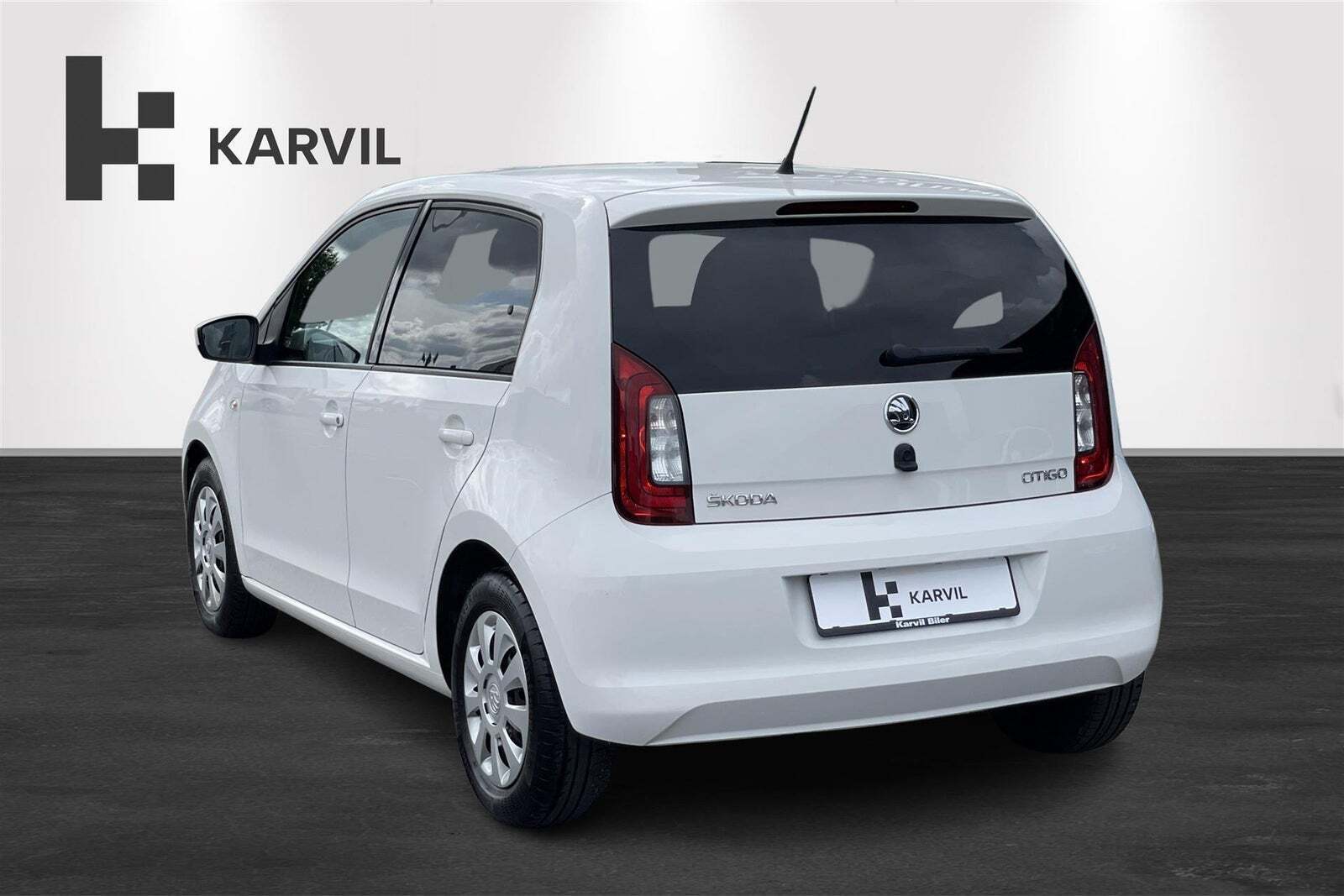 Hvid Skoda Citigo fra 2018