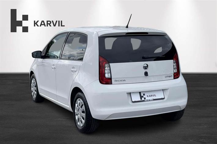 Hvid Skoda Citigo fra 2018