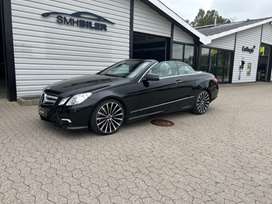 Mercedes E500 5,5 AMG Line Cabriolet aut.