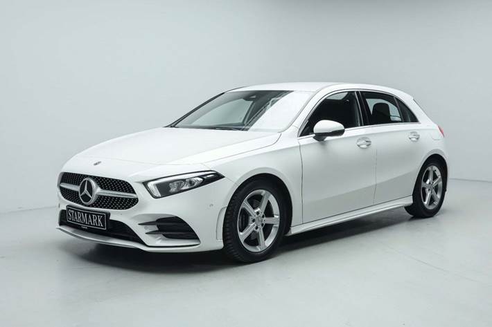 Hvid Mercedes A200 d fra 2020