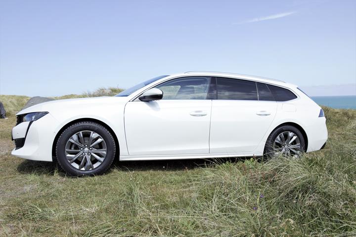 Hvid Peugeot 508 fra 2020