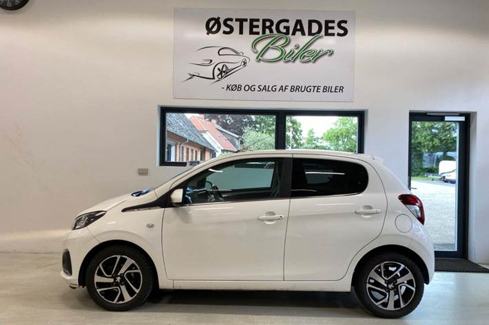 Hvid Peugeot 108 fra 2016