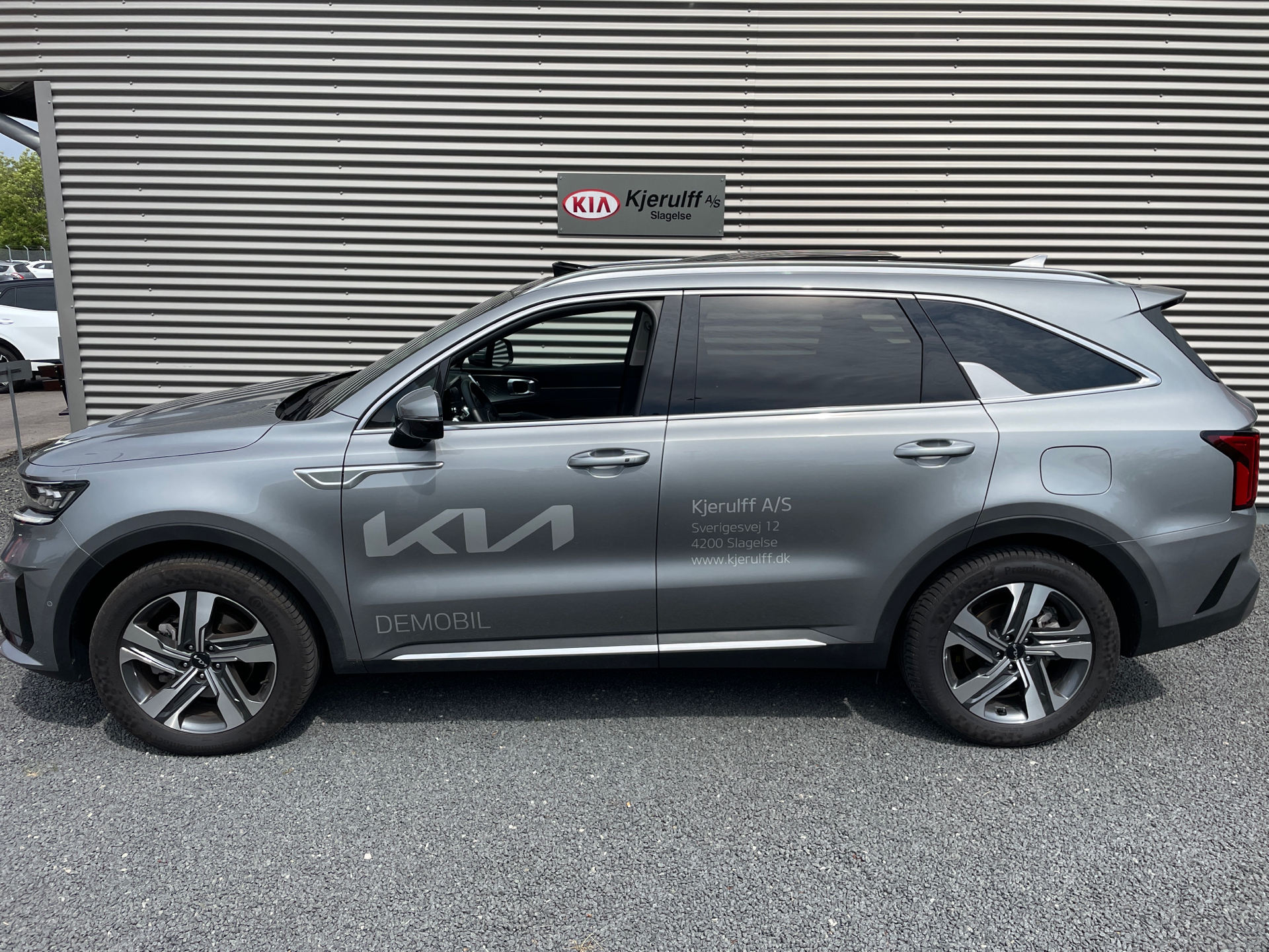 Grå Kia Sorento fra 2022