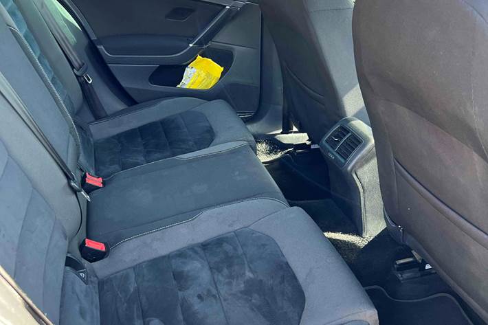 Blå VW Golf fra 2013