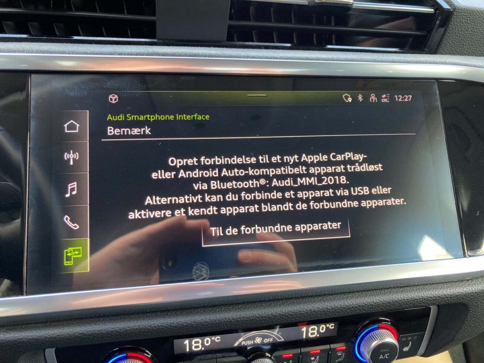 Sort Audi Q3 fra 2022