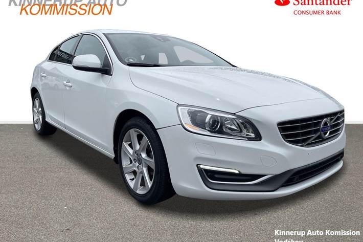 Hvid Volvo S60 fra 2014