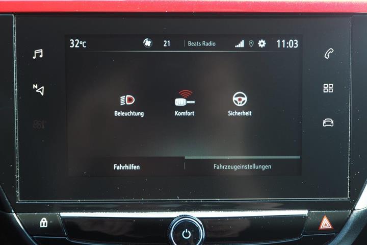 Sølv Opel Corsa-e fra 2022