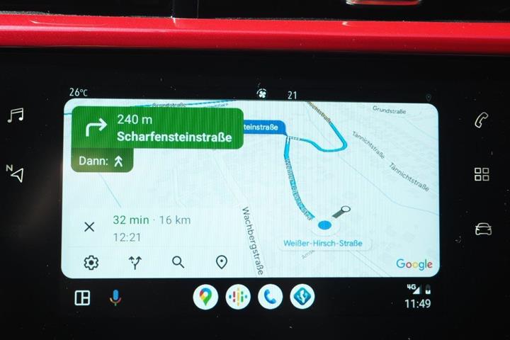 Sølv Opel Corsa-e fra 2022