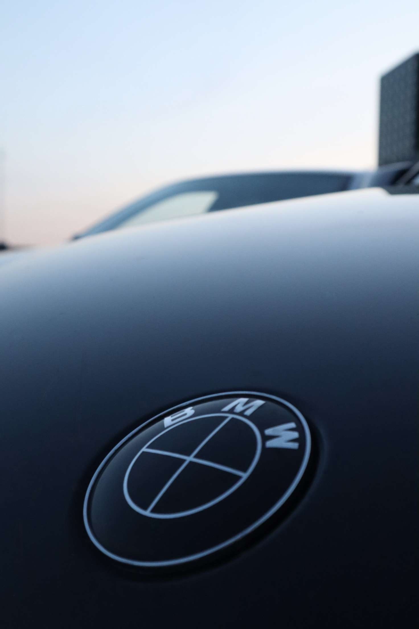 Sort BMW 520i fra 2003