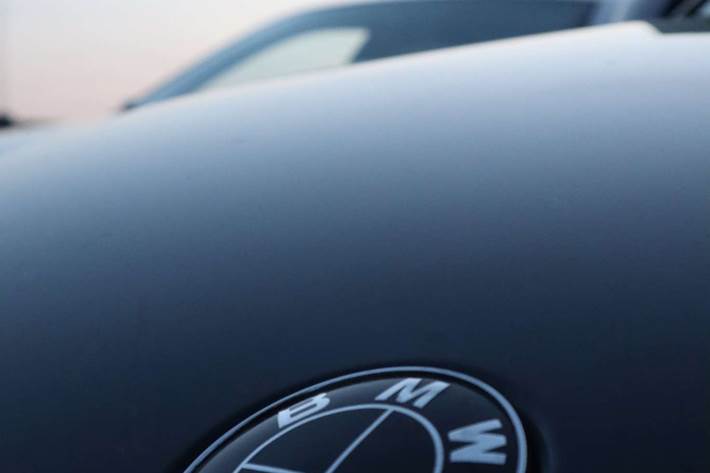 Sort BMW 520i fra 2003