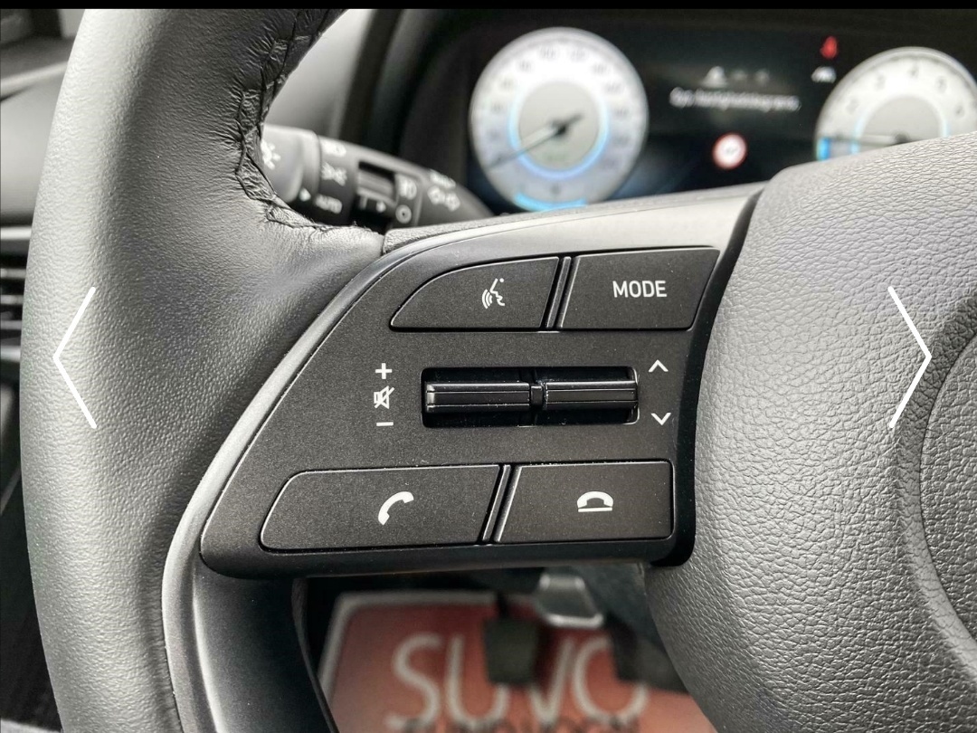 Hvid Hyundai i20 fra 2021