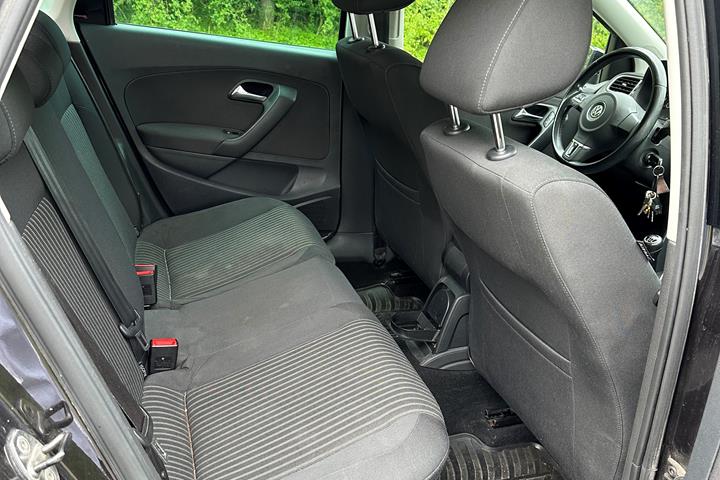 Sort VW Polo fra 2010