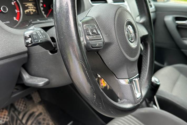 Sort VW Polo fra 2010