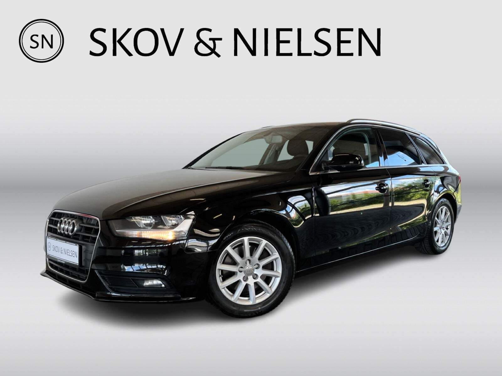 Sort Audi A4 fra 2012