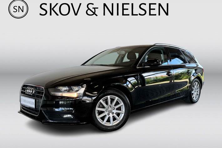 Sort Audi A4 fra 2012