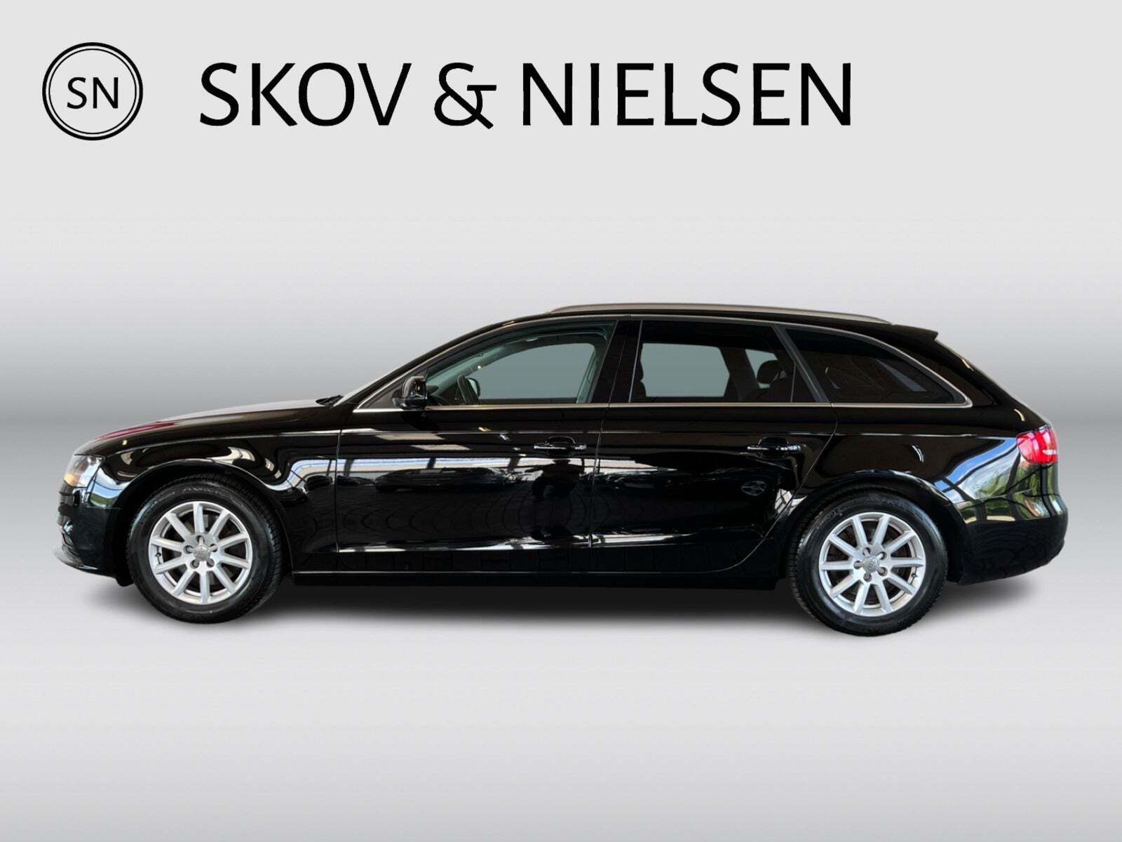 Sort Audi A4 fra 2012