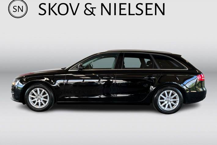 Sort Audi A4 fra 2012