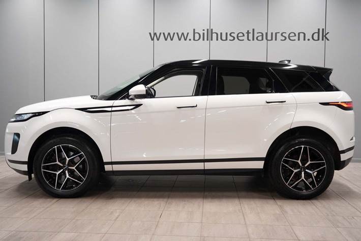 Hvid Land Rover Range Rover evoque fra 2020