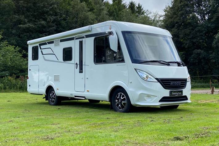 Hvid Hymer Exsis fra 2021