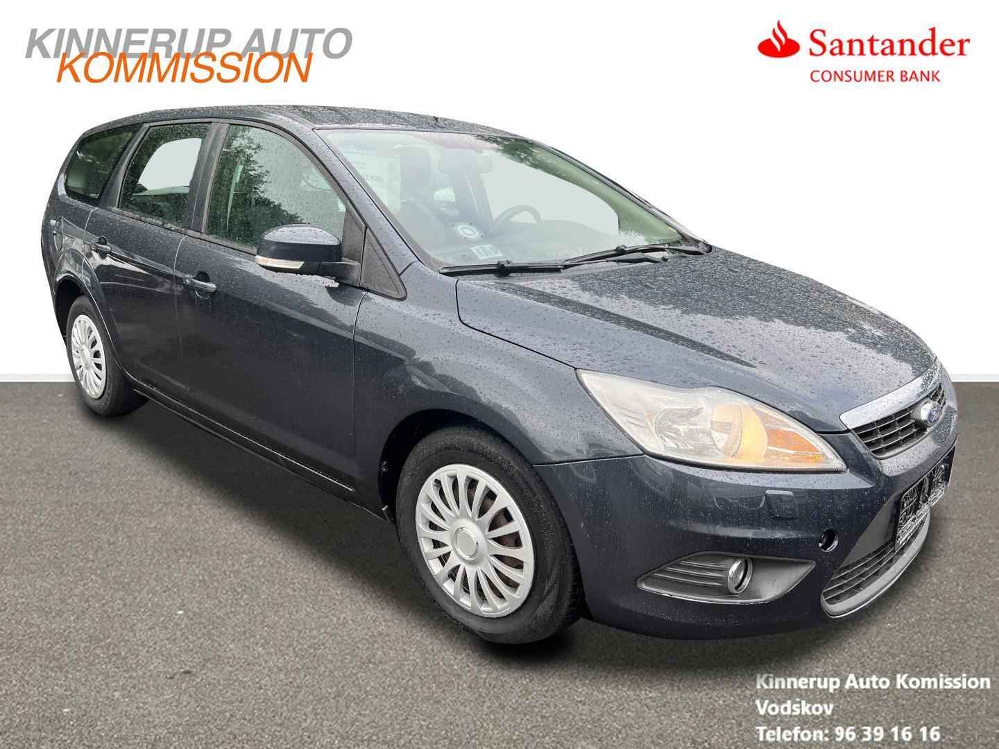 Sort Ford Focus fra 2010