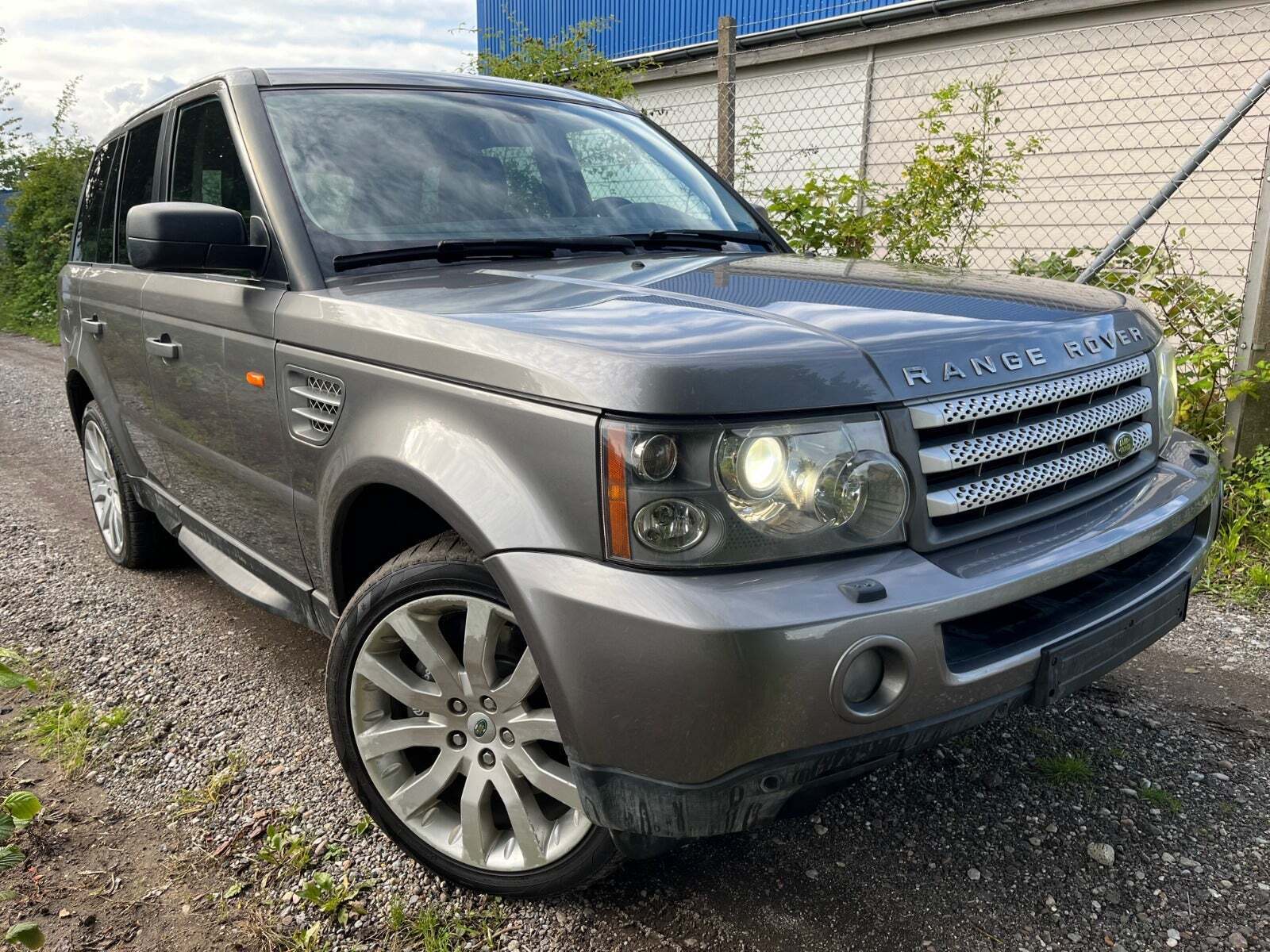 Gul Land Rover Range Rover sport fra 2008