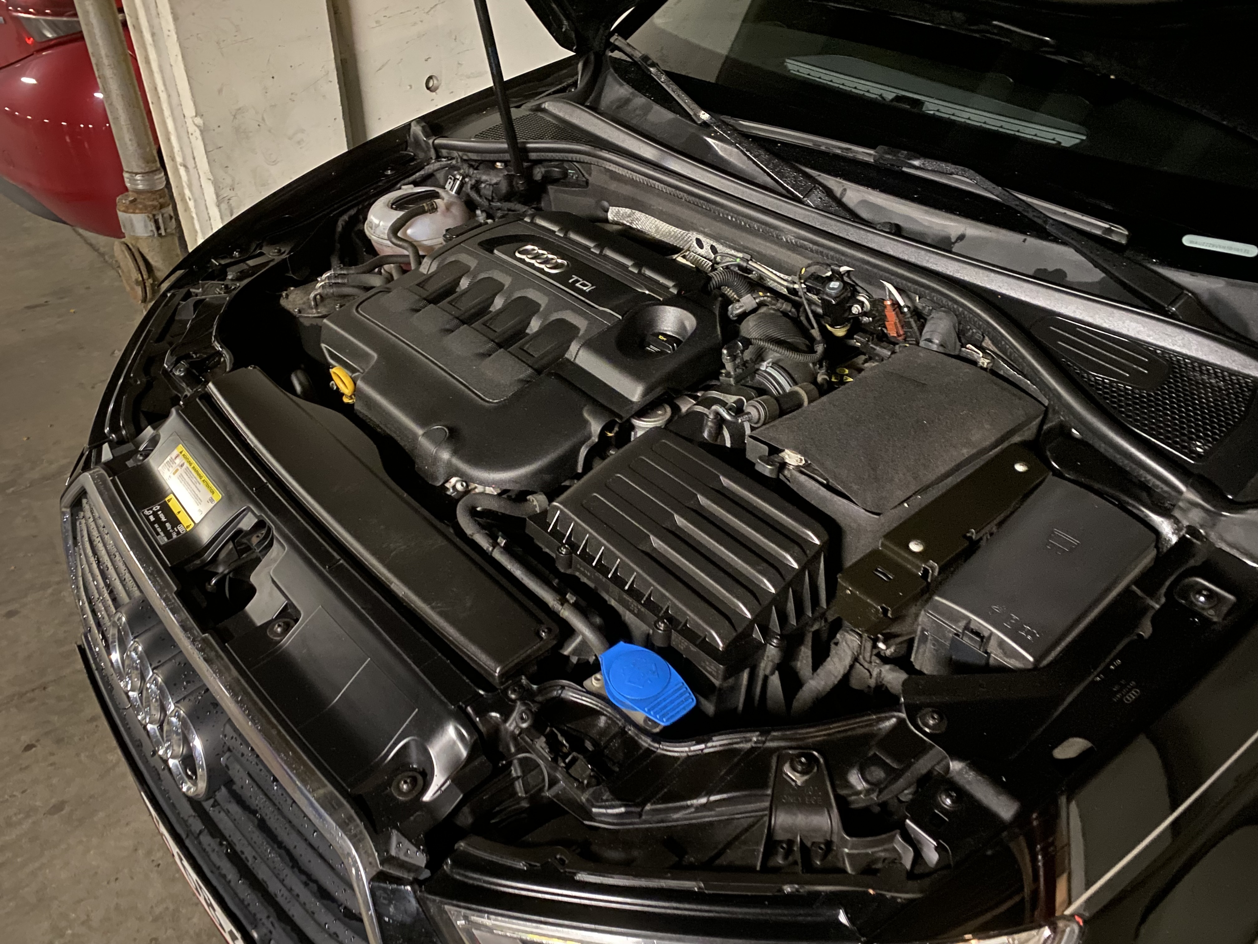 Sort Audi A3 fra 2016