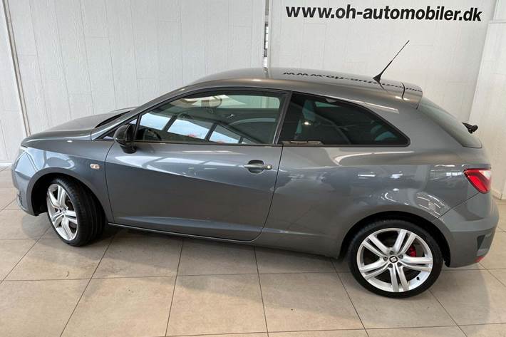 Grå Seat Ibiza fra 2017