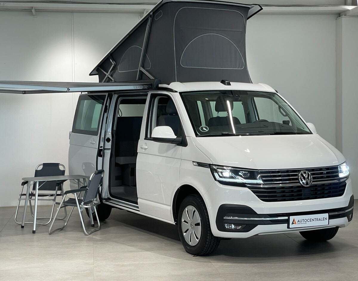 Hvid VW California fra 2023