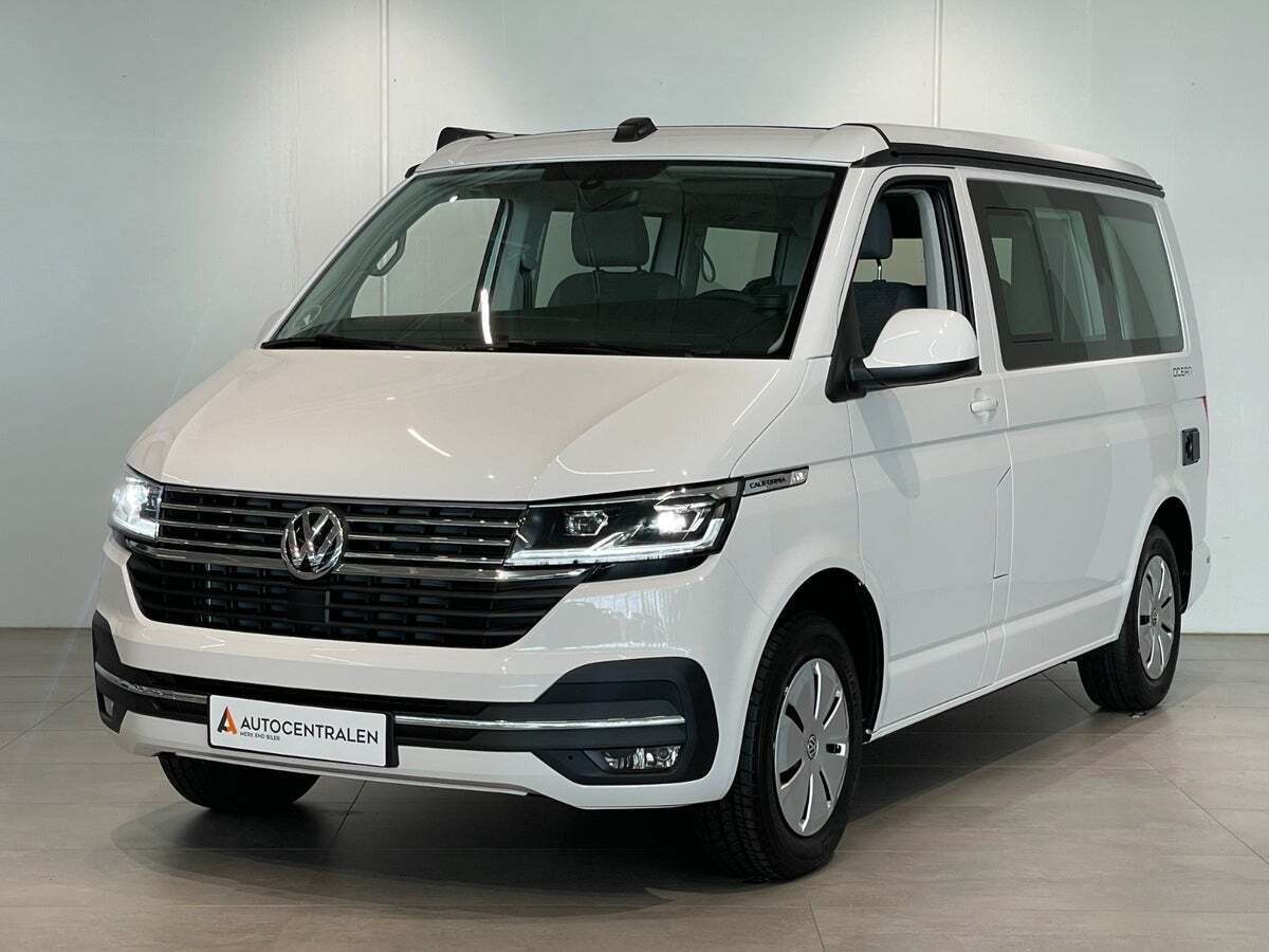 Hvid VW California fra 2023