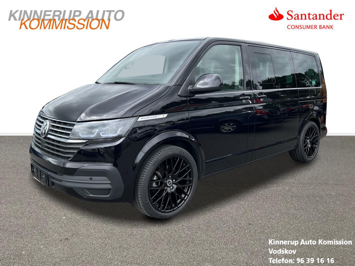 Sort VW Multivan fra 2021