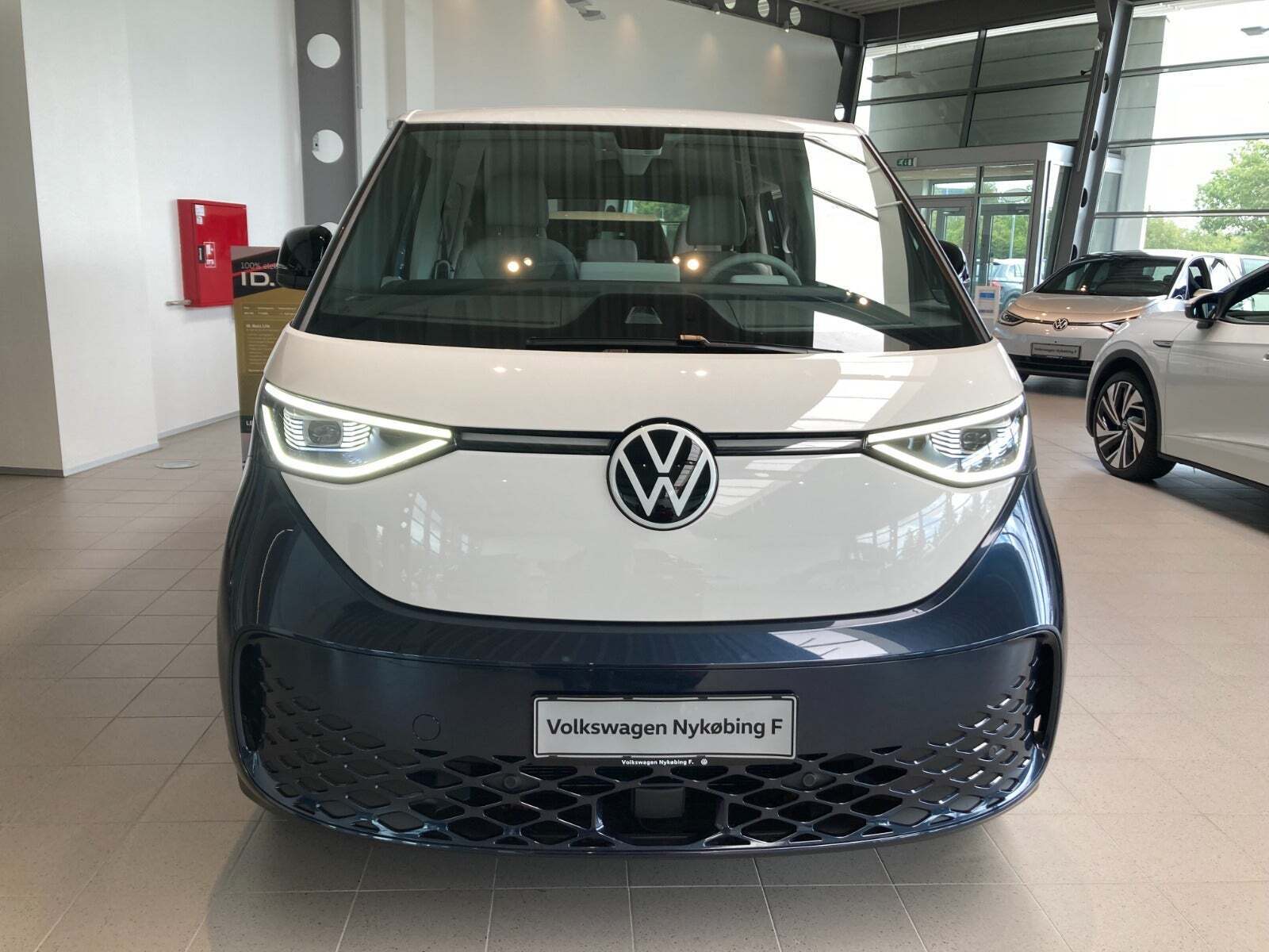 Blå VW ID.Buzz fra 2023