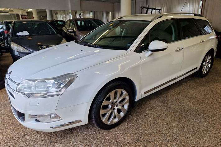 Hvid Citroën C5 fra 2009