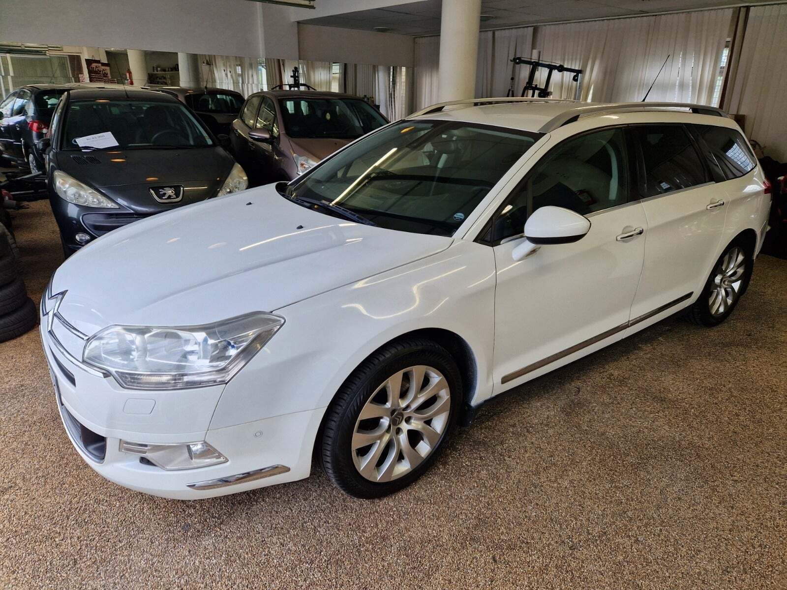 Hvid Citroën C5 fra 2009