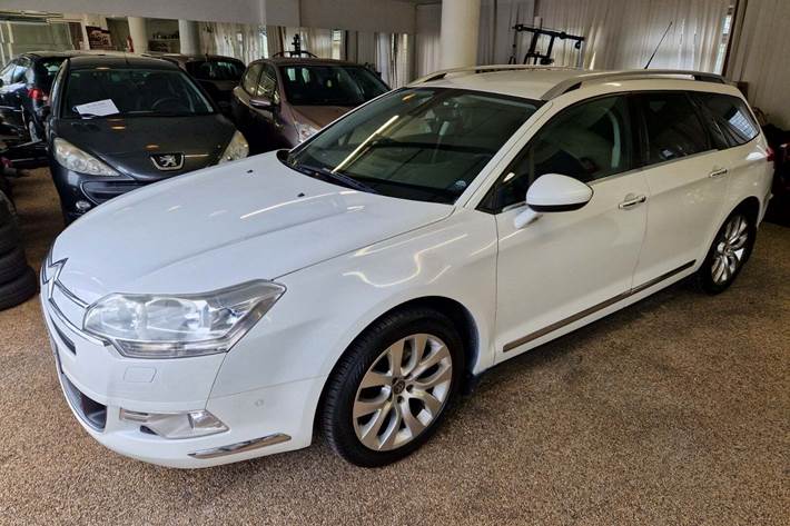 Hvid Citroën C5 fra 2009