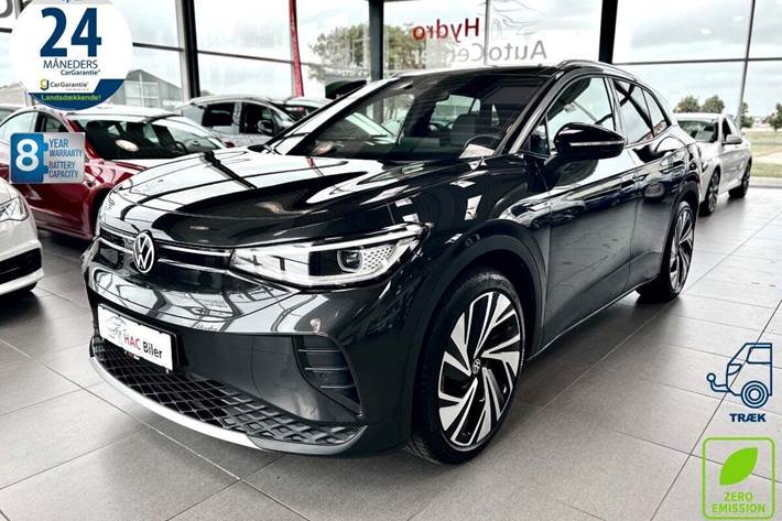 Grå VW ID.4 fra 2021