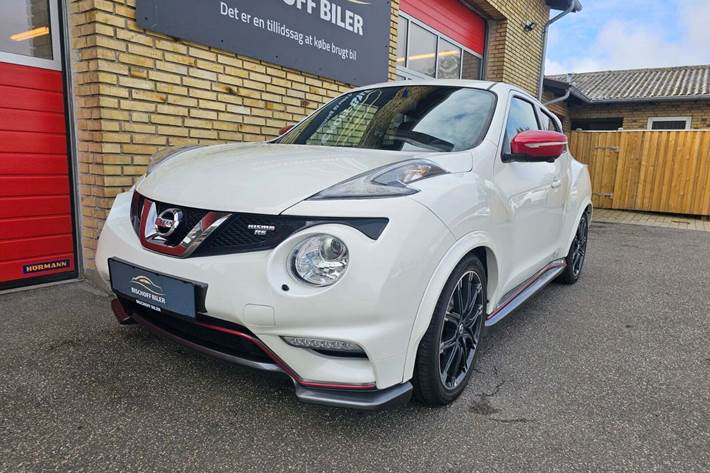 Hvid Nissan Juke fra 2015