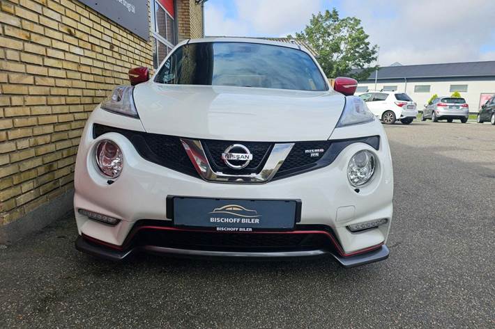 Hvid Nissan Juke fra 2015