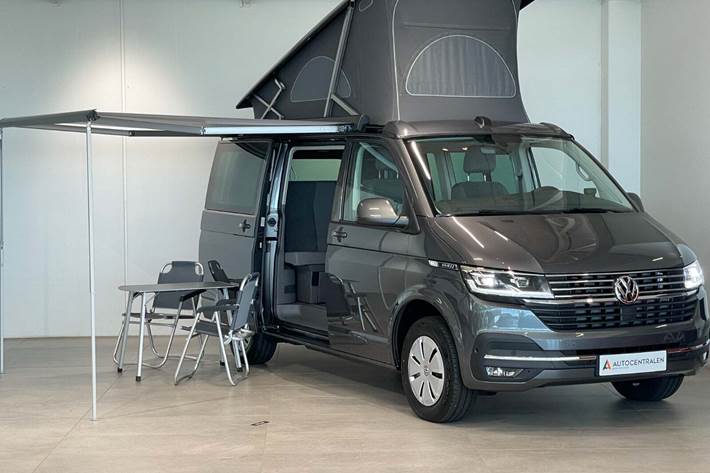 Grå VW California fra 2023