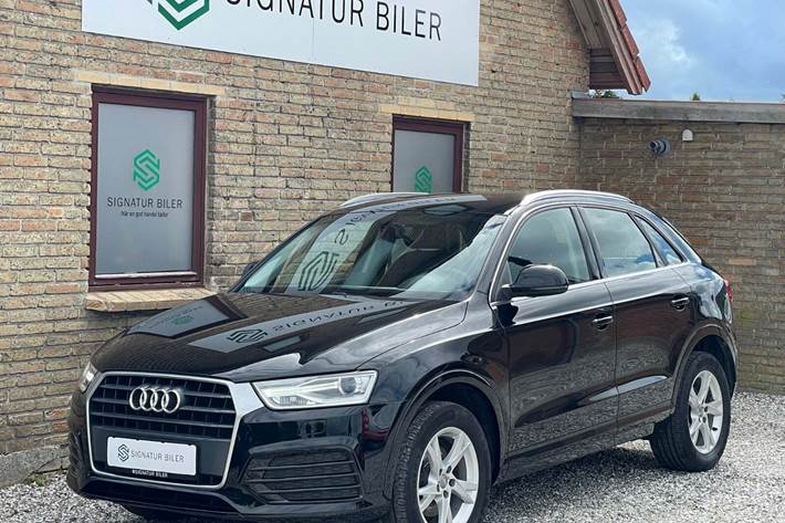 Sort Audi Q3 fra 2018