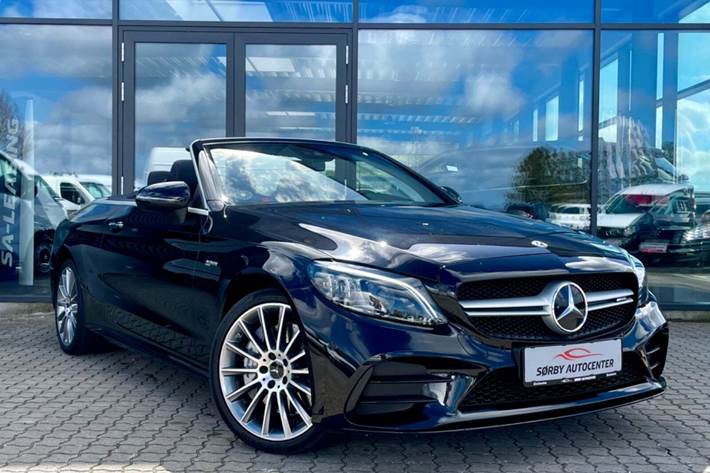 Sort Mercedes C43 fra 2019