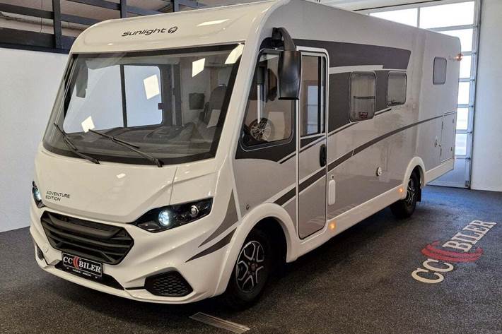 Hvid Fiat Sunlight fra 2022