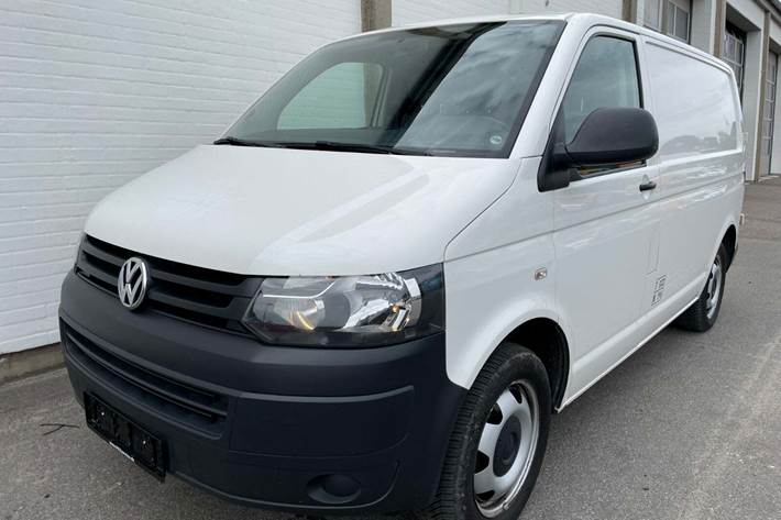Hvid VW Transporter fra 2015