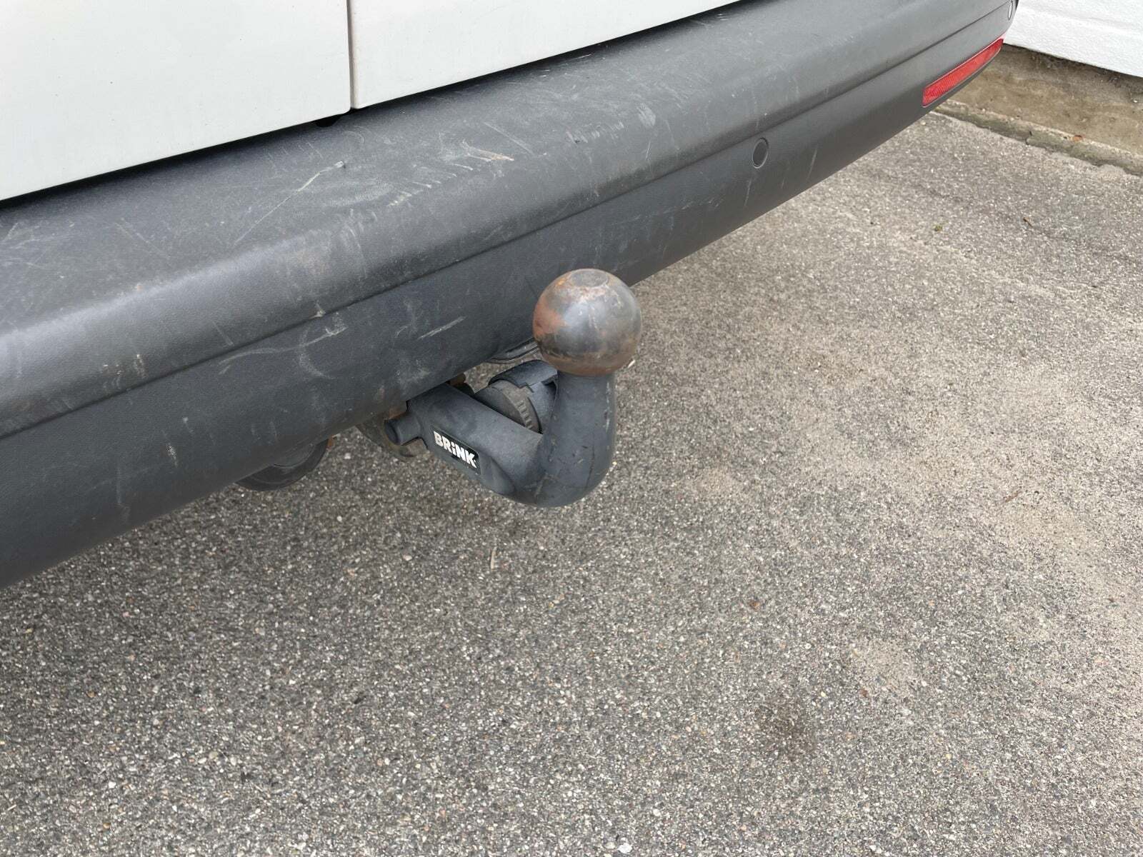 Hvid VW Transporter fra 2015