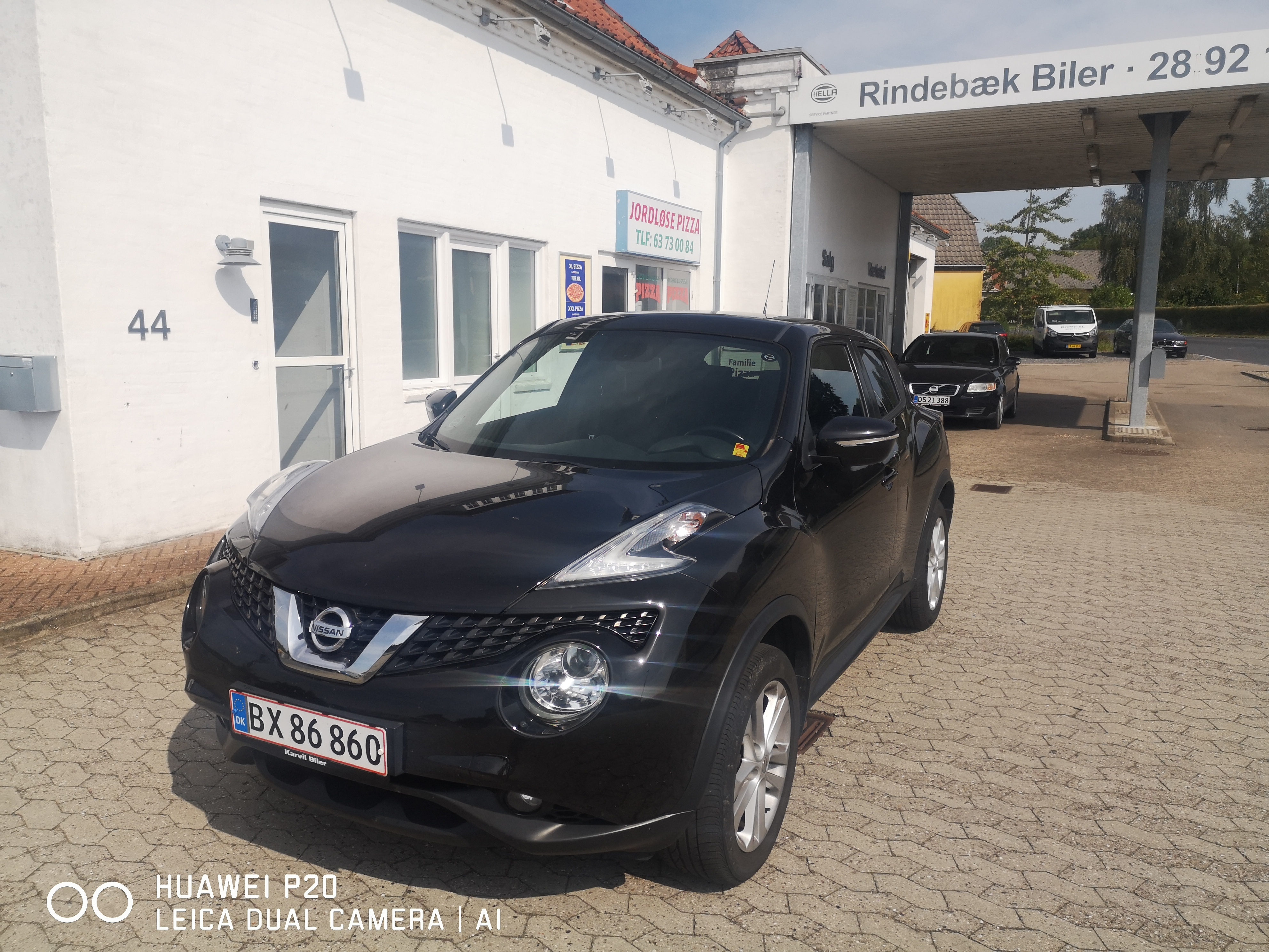 Sort Nissan Juke fra 2018