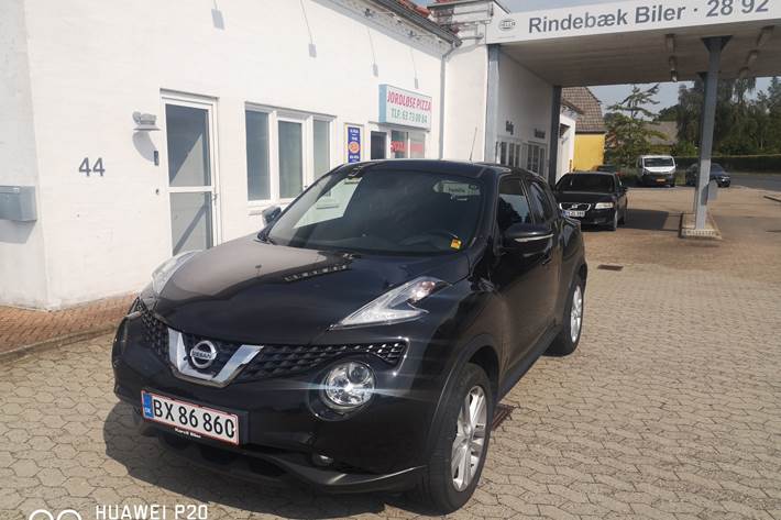 Sort Nissan Juke fra 2018