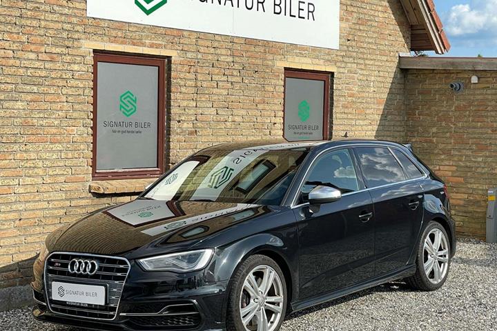 Sort Audi S3 fra 2014