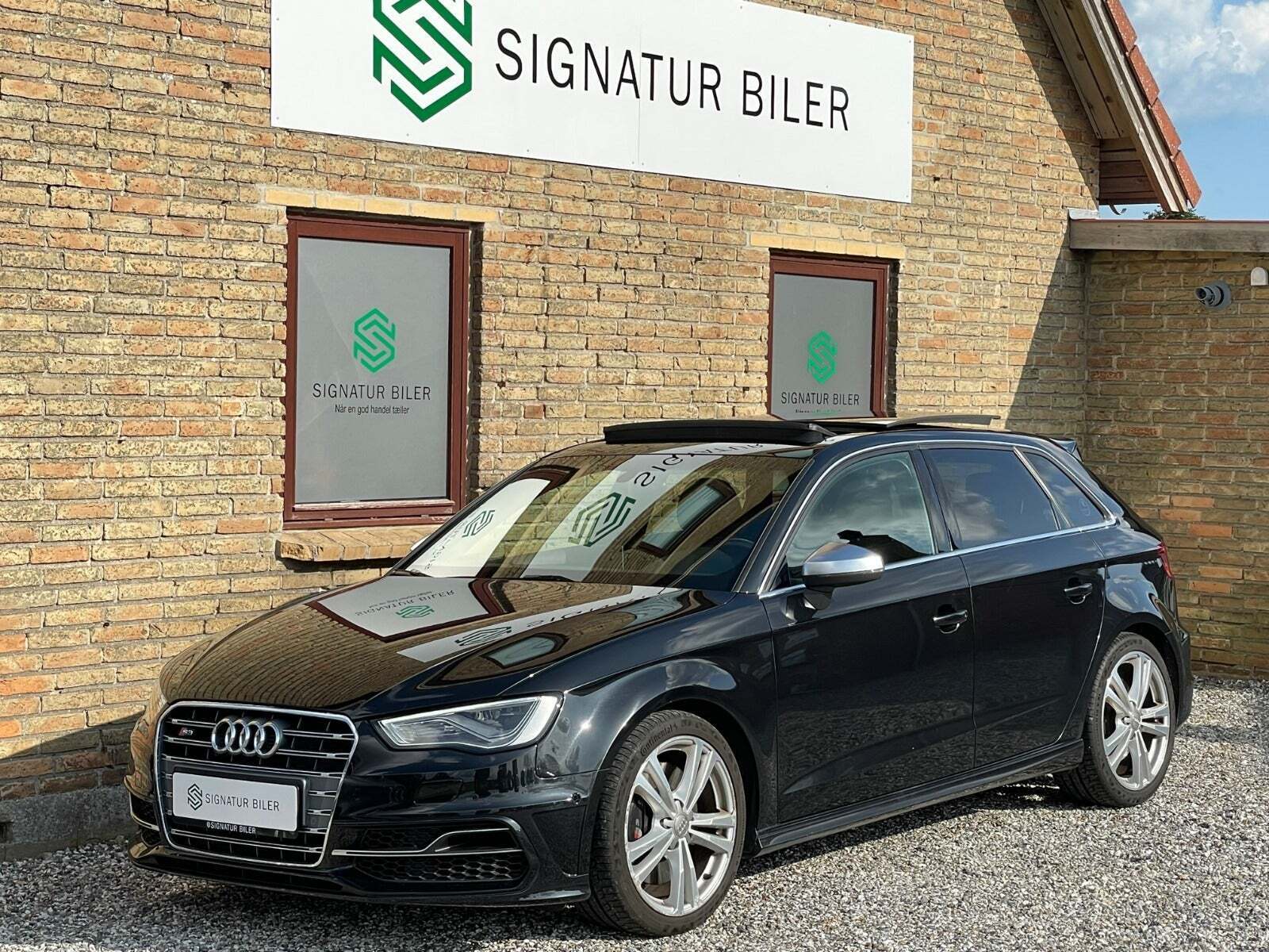 Sort Audi S3 fra 2014