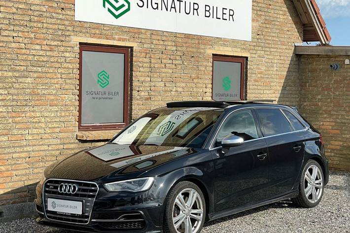 Sort Audi S3 fra 2014