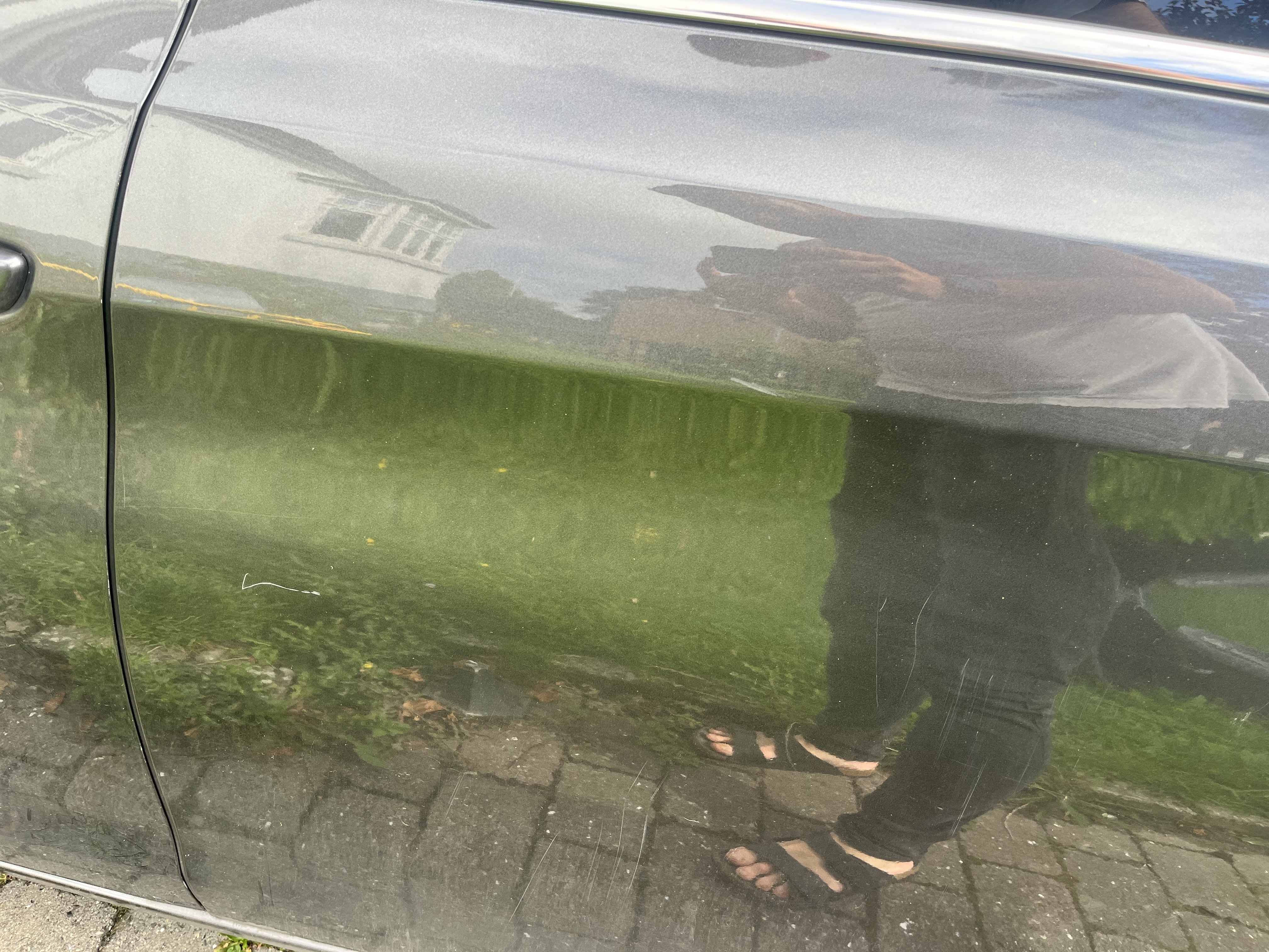 Grå Peugeot 308 fra 2019