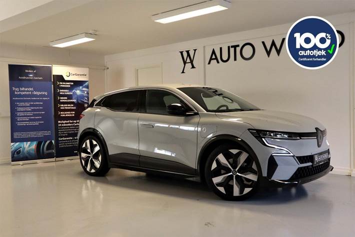 Grå Renault Megane E-Tech fra 2022